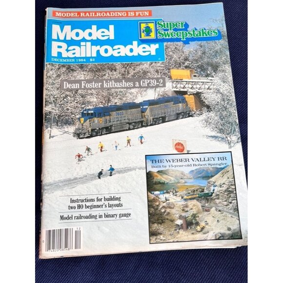 Vintage Model Railroader Magazine Lot of 5 Issues FEB JUN JUL NOV DEC 1984 - Picture 2 of 11